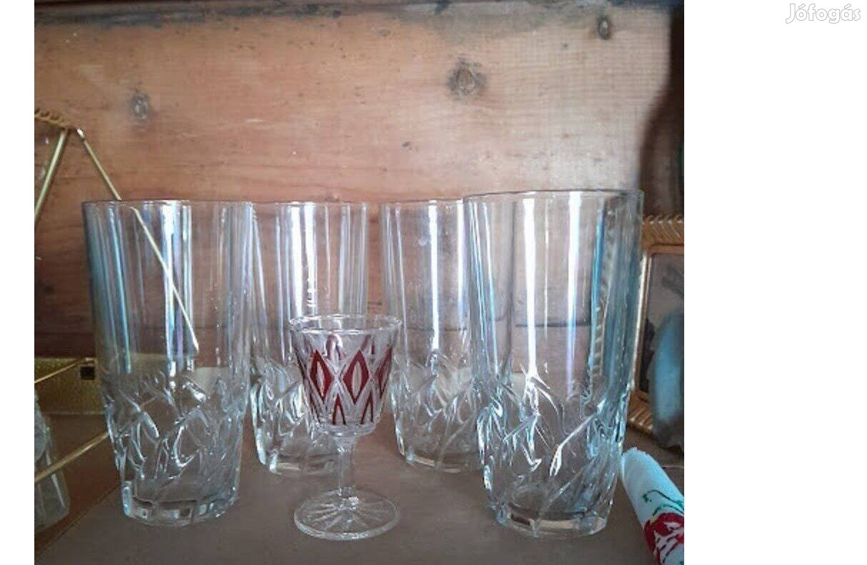 Csiszolt 3 dl-es ajándékozható pohárkészlet Személyes átvét