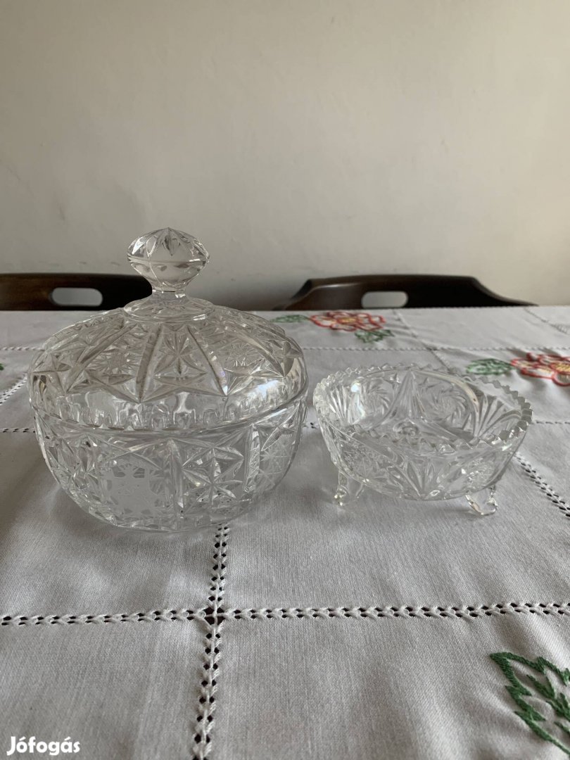 Csiszolt Kristály Szett