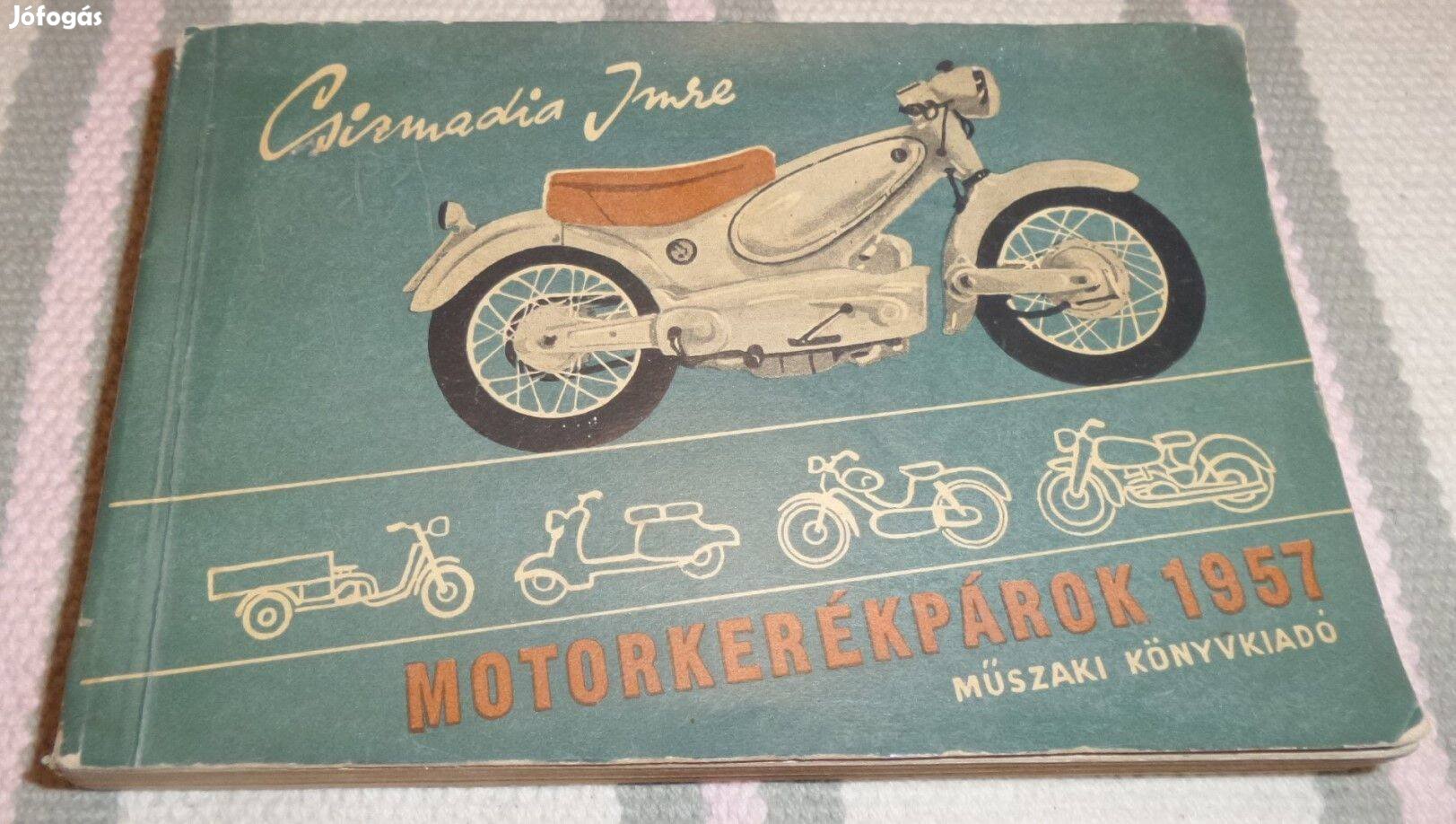 Csizmadia Imre: Motorkerékpárok, 1957