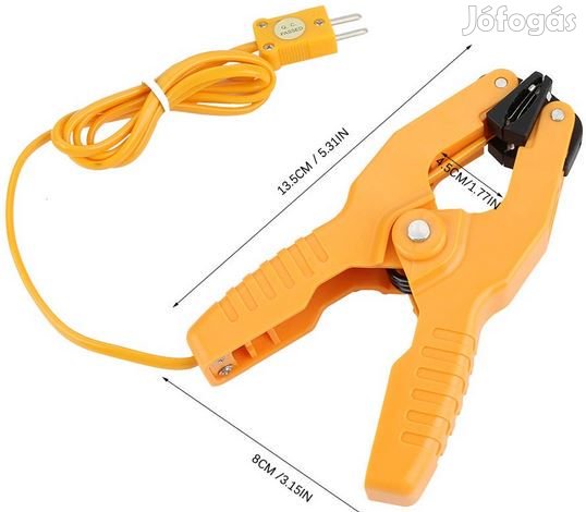 Cső hőmérő szenzor K-típusú mérőeszközökhöz (2001)