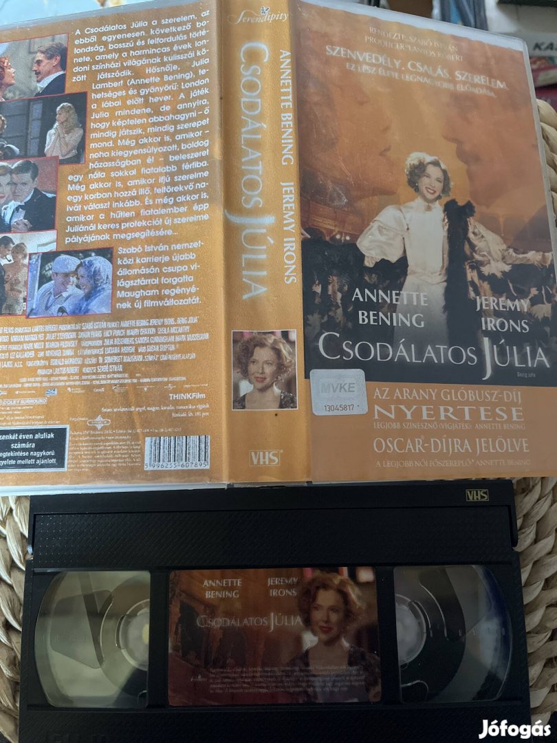 Csodálatos Júlia vhs