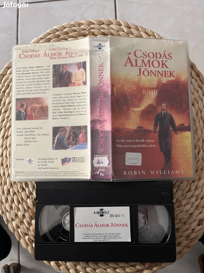 Csodás álmok jönnek vhs