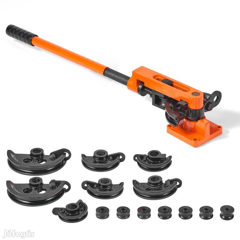 Csőhajlító gép, 10 mm - 25 mm csőátmérőhöz, 180°-os