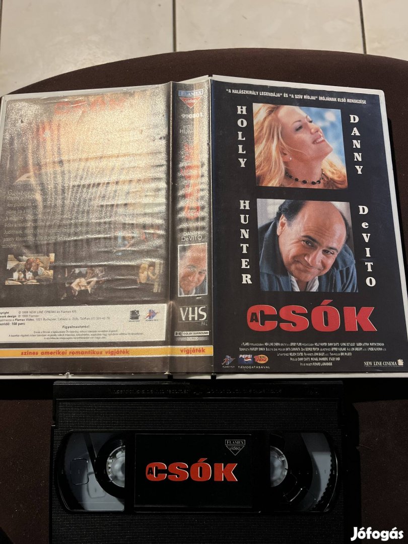 Csók vigjáték vhs