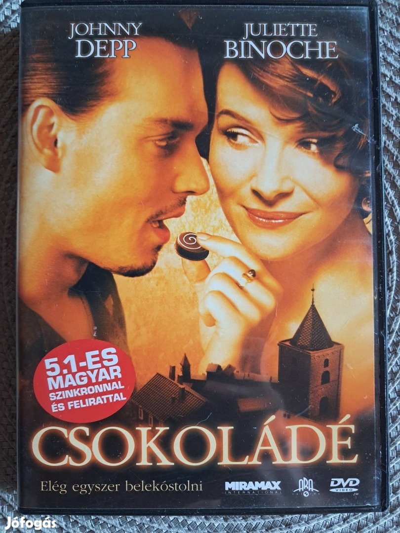 Csokoládé Johny Deep Juliette Binoche 