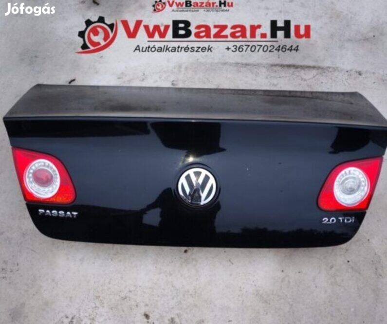 Csomagtérajtó VW Passat B6 3C sedan fekete