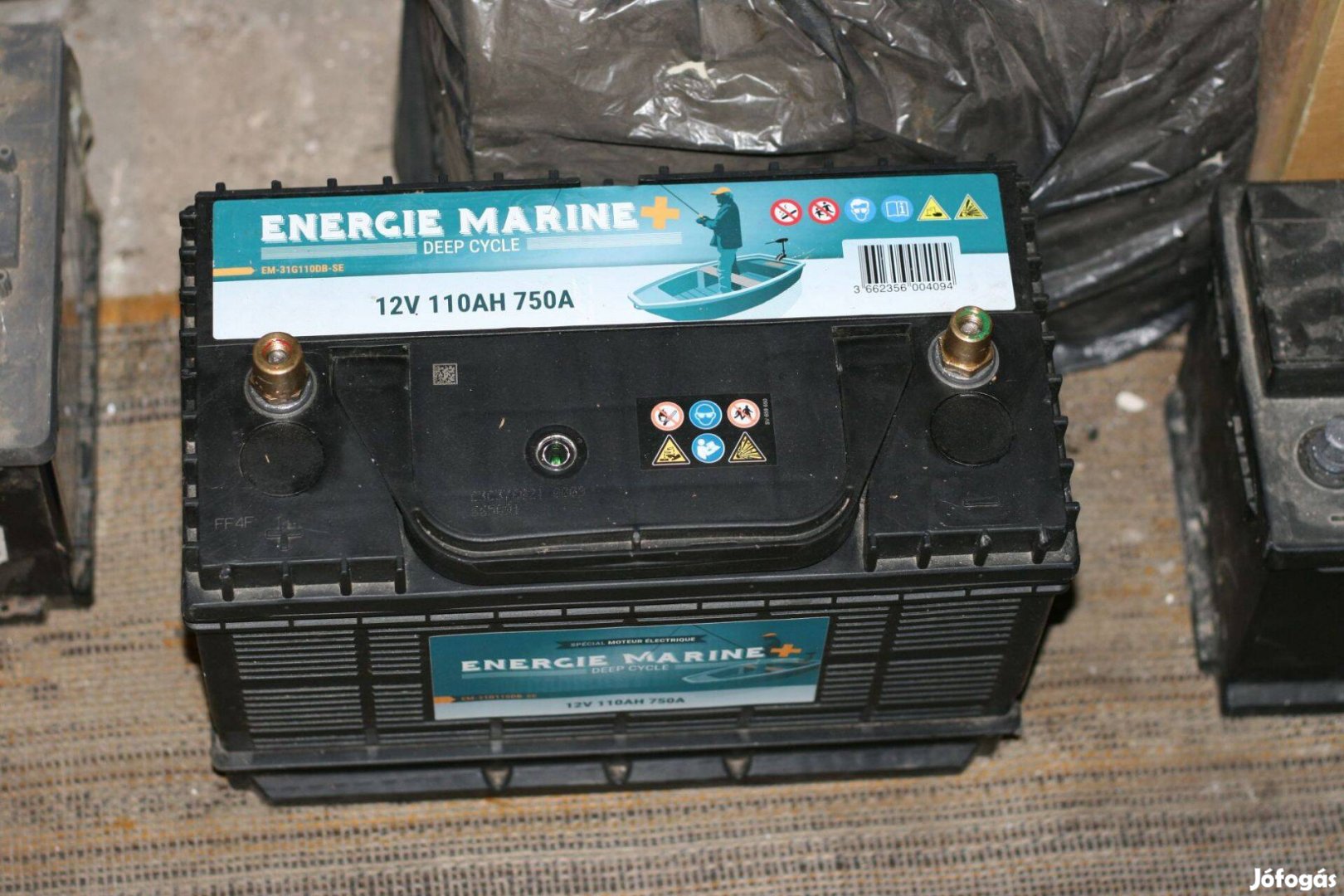 Csónak, munkaakkumulátor eladó Energie Marine+ 12V 110AH 750A