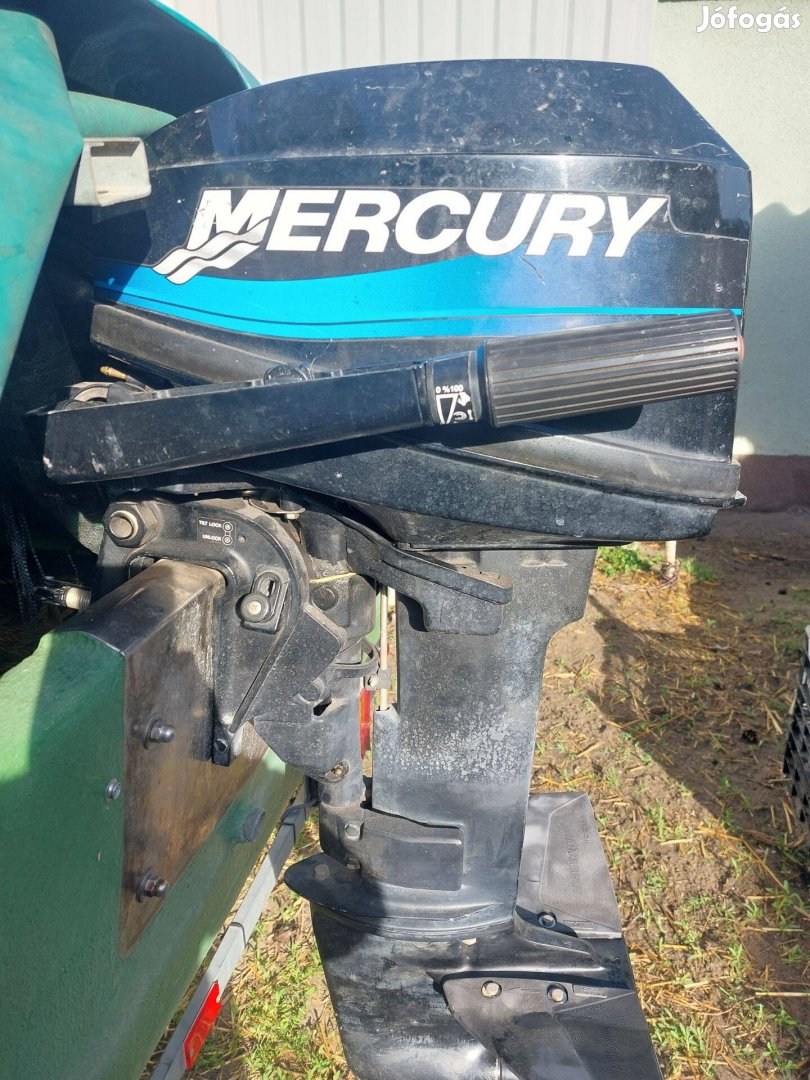 Csónakmotor eladó mercury 2t 10hp