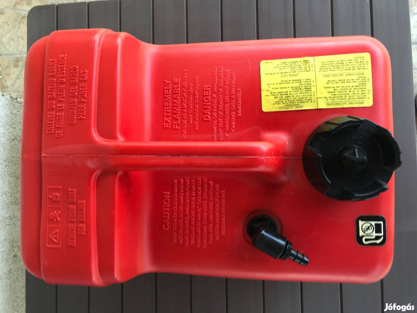 Csónakmotor üzemanyag tank Quicksilver