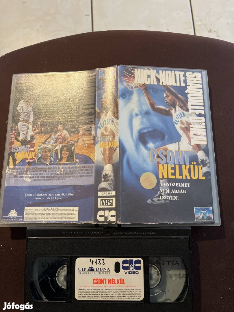 Csont nélkül sport vhs