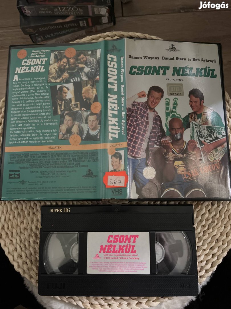 Csont nélkül vhs film