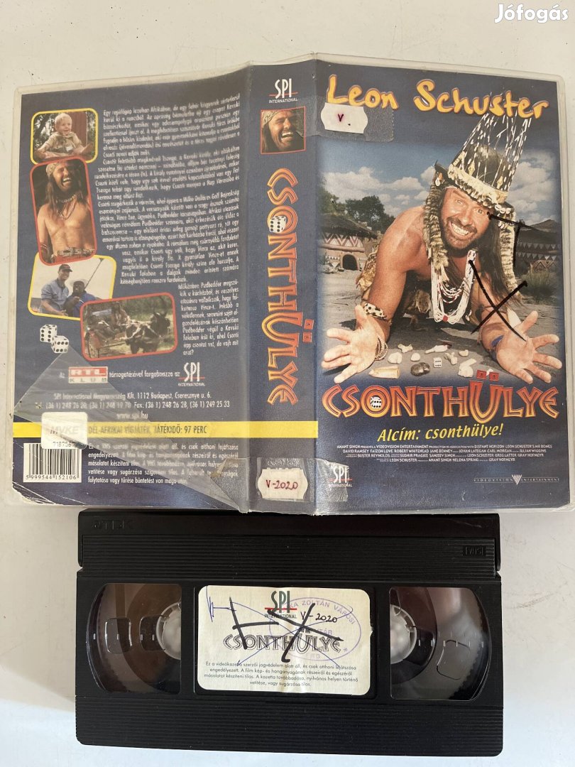 Csonthülye vhs 