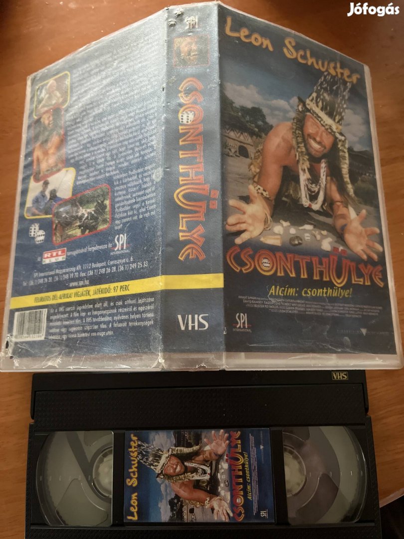 Csonthülye vhs. 