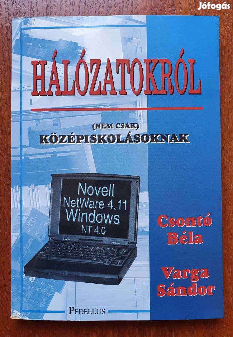 Csontó Béla, Varga Sándor: Hálózatokról könyv