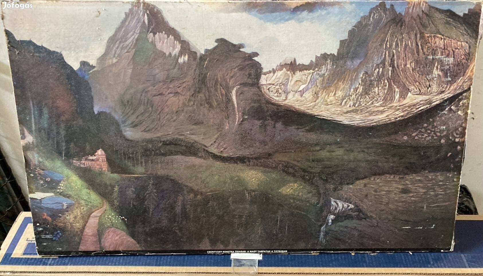 Csontváry Kosztka Tivadar - A nagy tarpatak a Tátrában