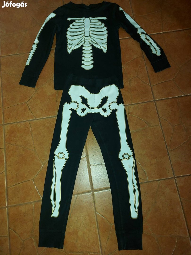 Csontváz jelmez 6-8 éves 