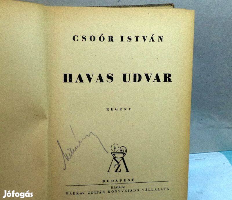 Csoór István: Havas udvar