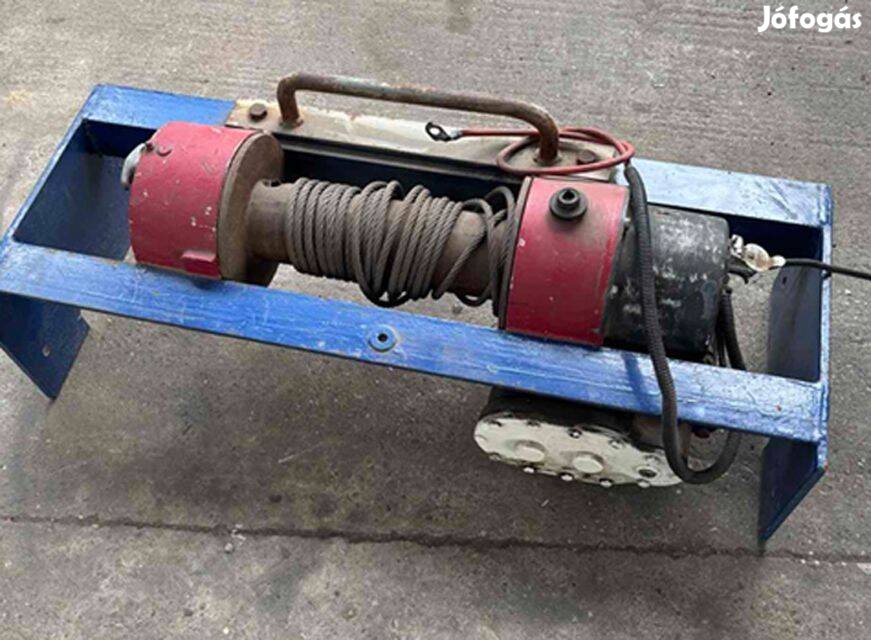 Csörlő berendezés 12V használt csörlő eladó