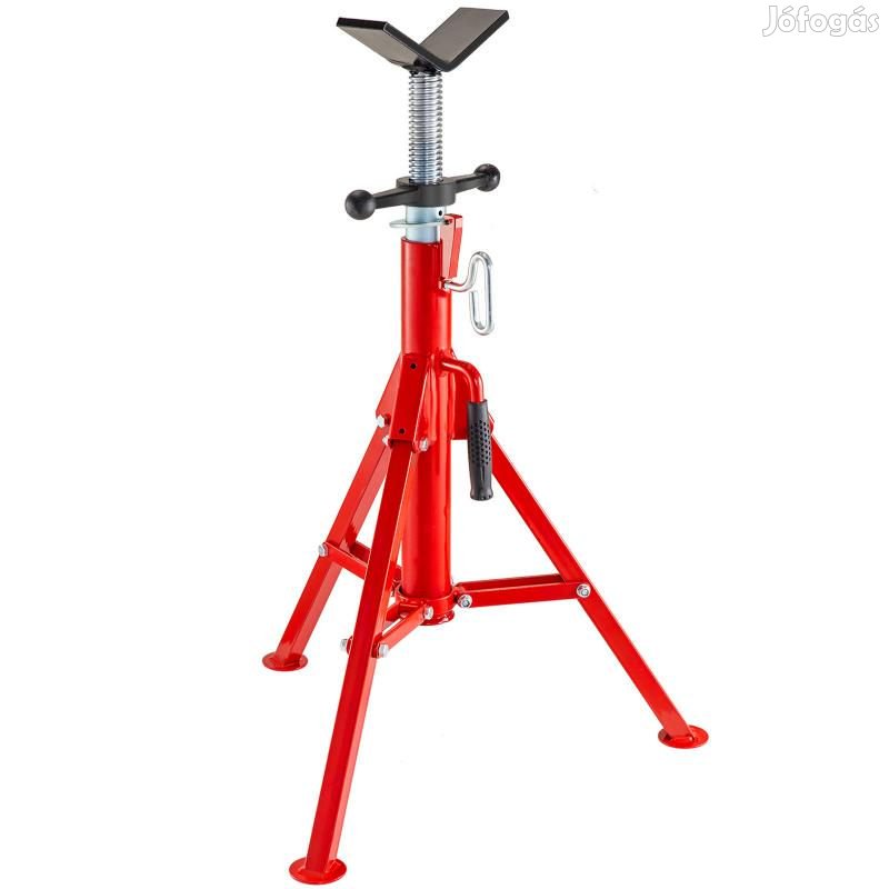 Csőtartó bak, csőállvány Állítható magasság: 7101320 mm,