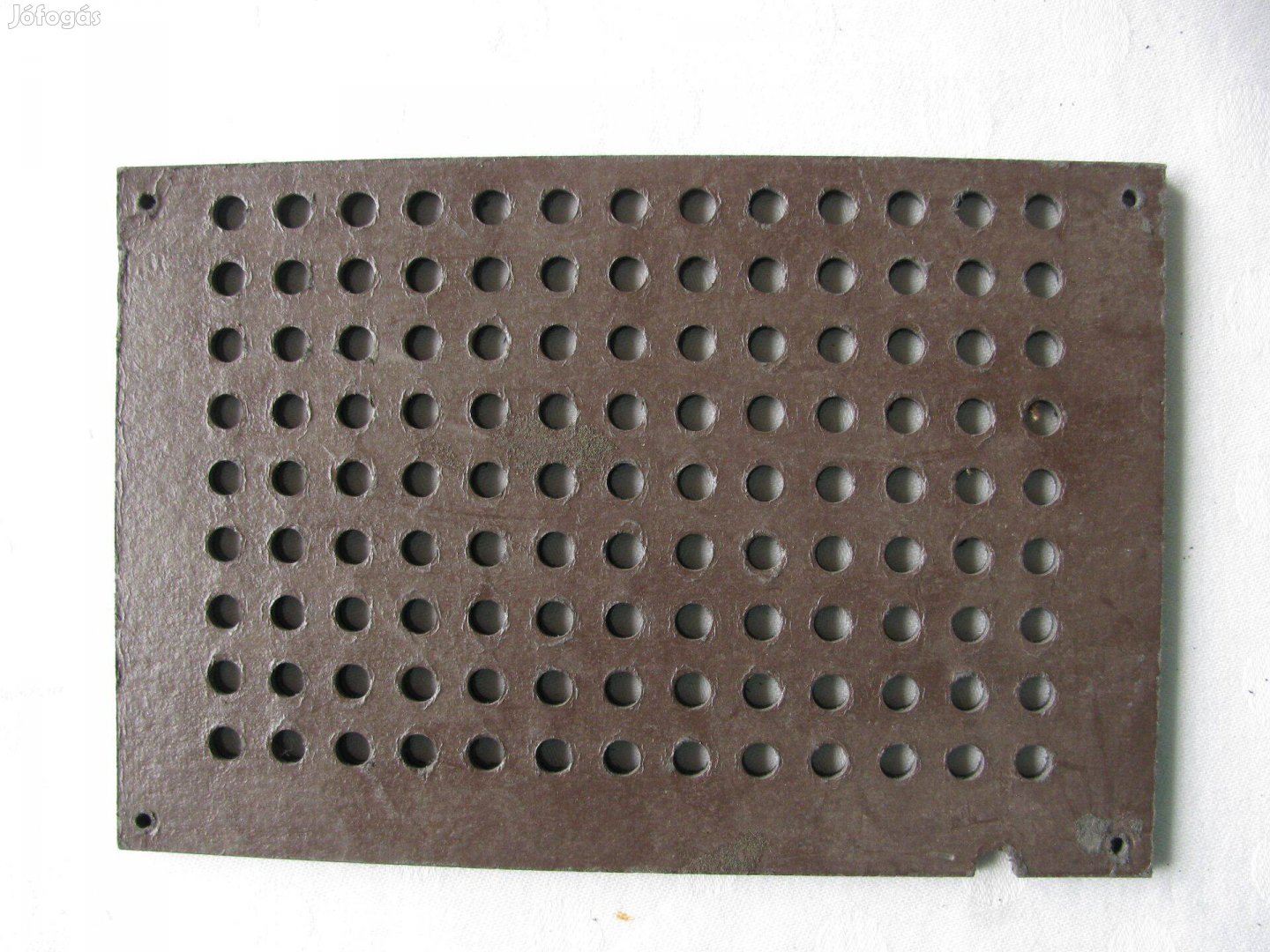 Csöves rádió fenéklemez 203 x 136 mm