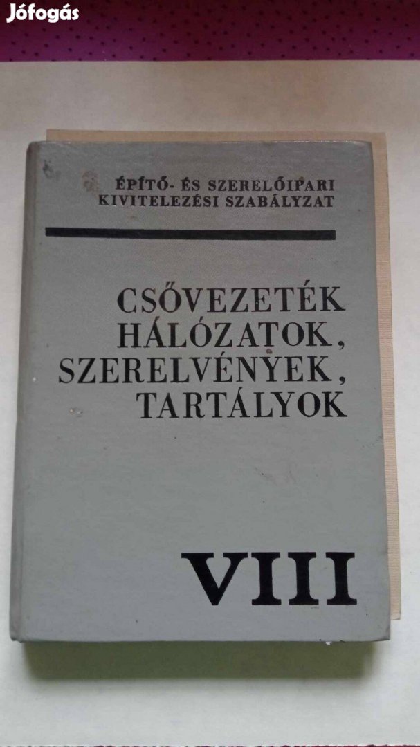 Csővezetékek, hálózatok, szerelvények, tartályok 500 Ft