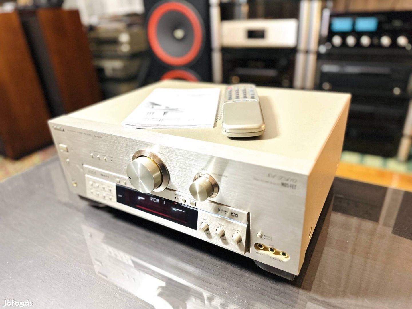 Csúcs Technics SA-DA10 5.1 házimozi erősítő hi-fi hifi
