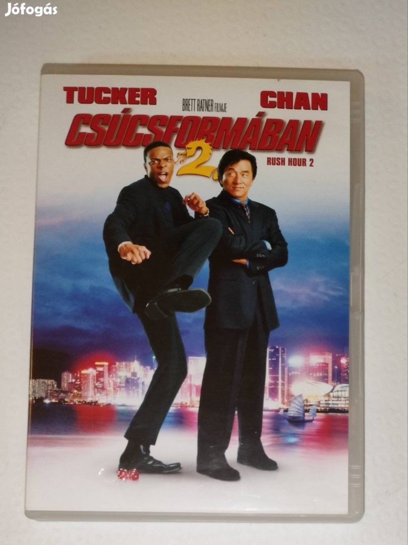 Csúcsformában 2. Dvd Jackie Chan 