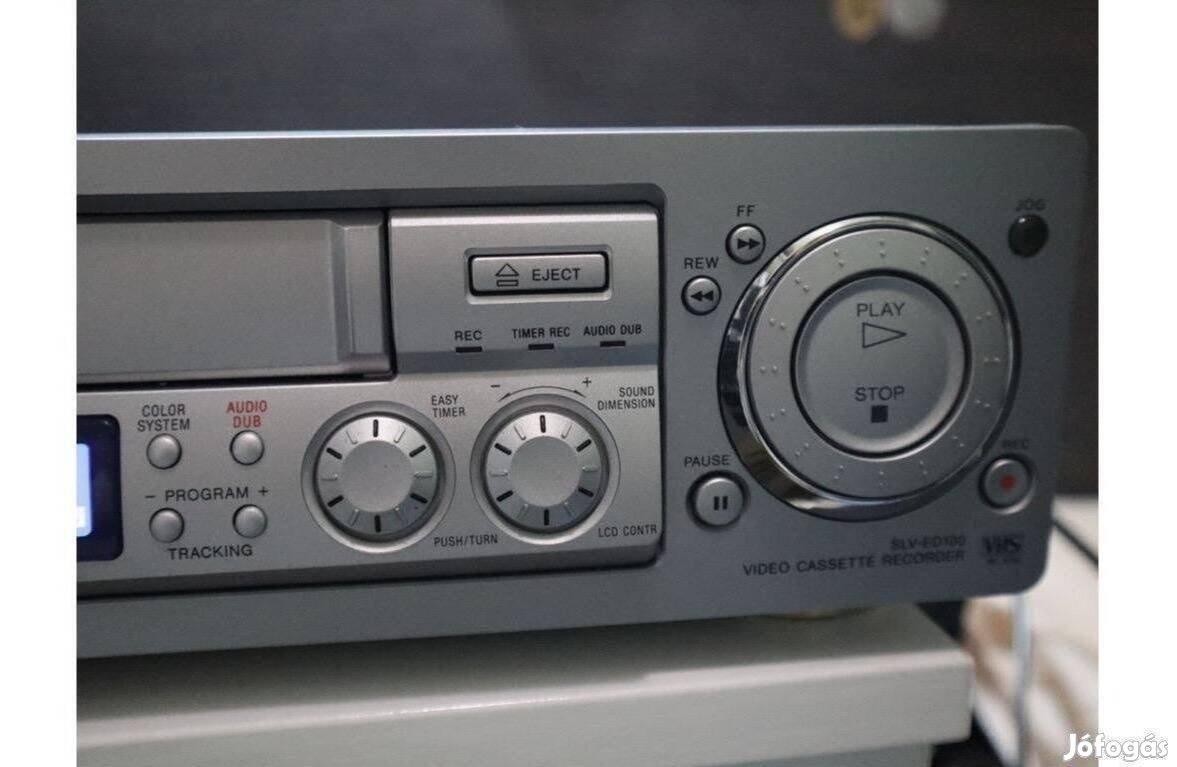 Csúcsminőségű QS szériás HI-Fi Stereo Sony vhs videó magnó deck