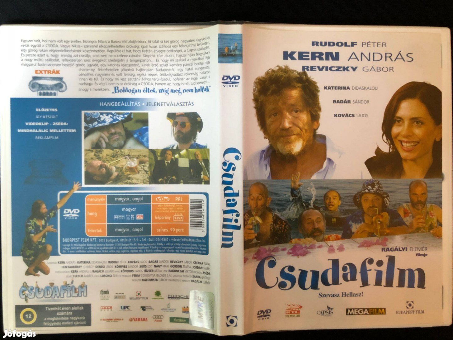 Csudafilm (karcmentes, Kern András, Rudolf Péter) DVD