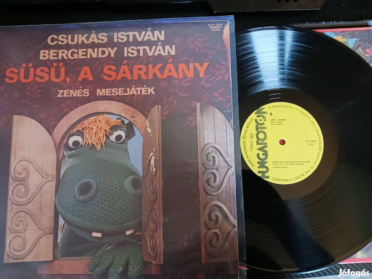 Csukás István -Bergendy István: Süsü, a sárkány bakelit