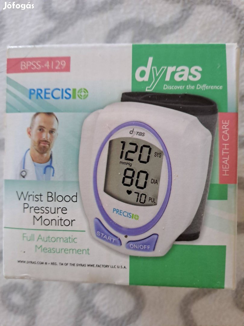 Csuklós vérnyomásmérő Dyras