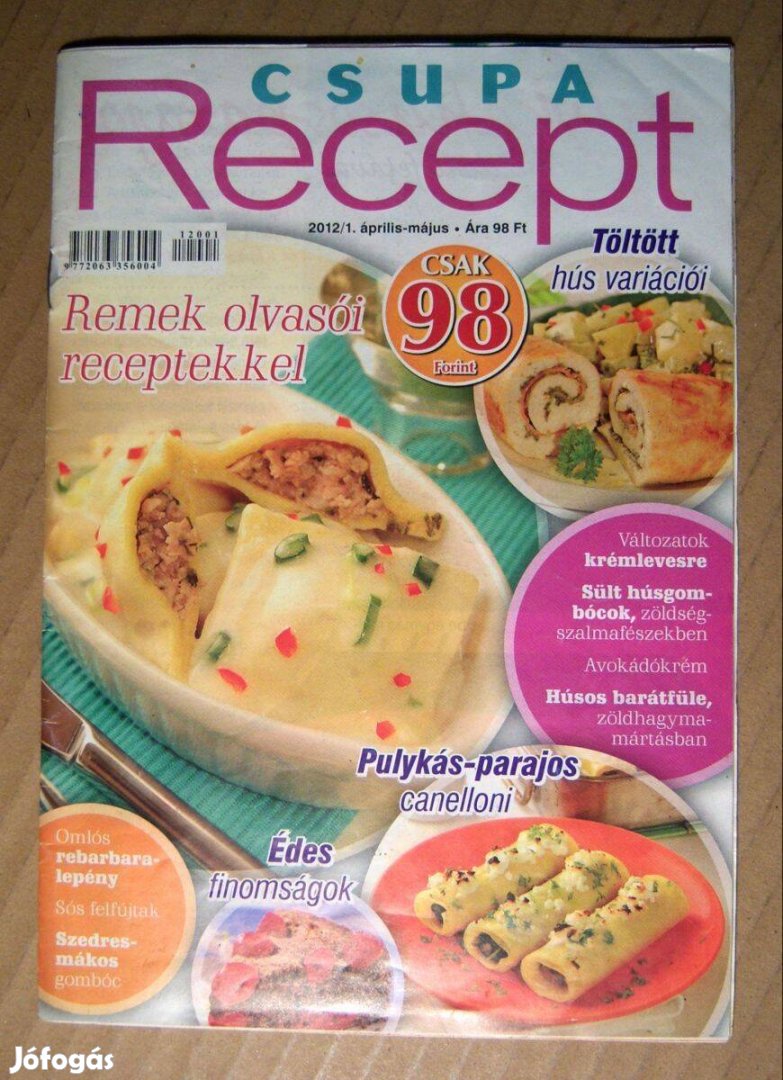 Csupa Recept Magazin 2012/1. Április-Május