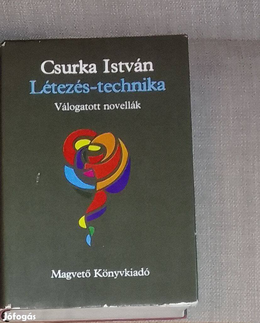 Csurka István - Létezés-technika - Válogatott novellák (könyv)