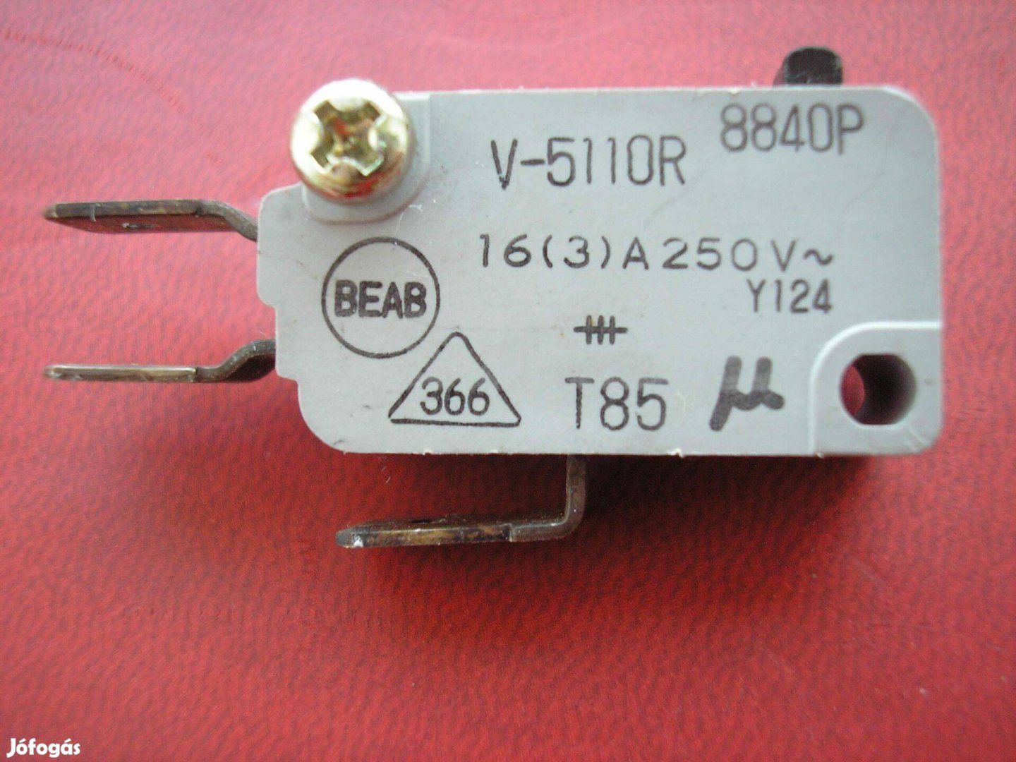 Csúszósarus mikrokapcsoló , használt