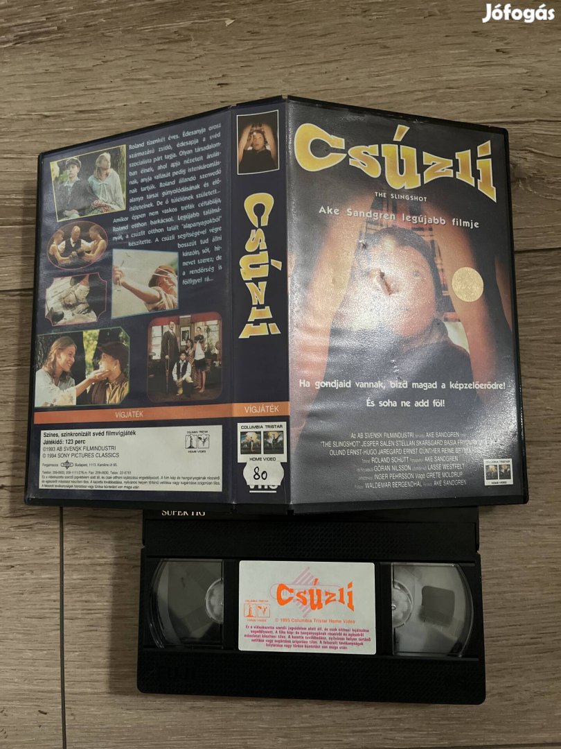 Csúzli vhs.  