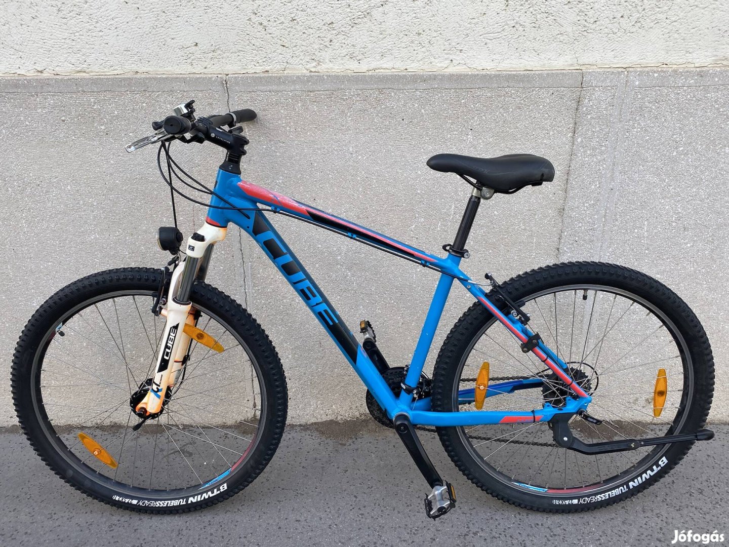 Cube 27,5-es,Agydinamos Alu mtb,Műszakilag kitűnő!