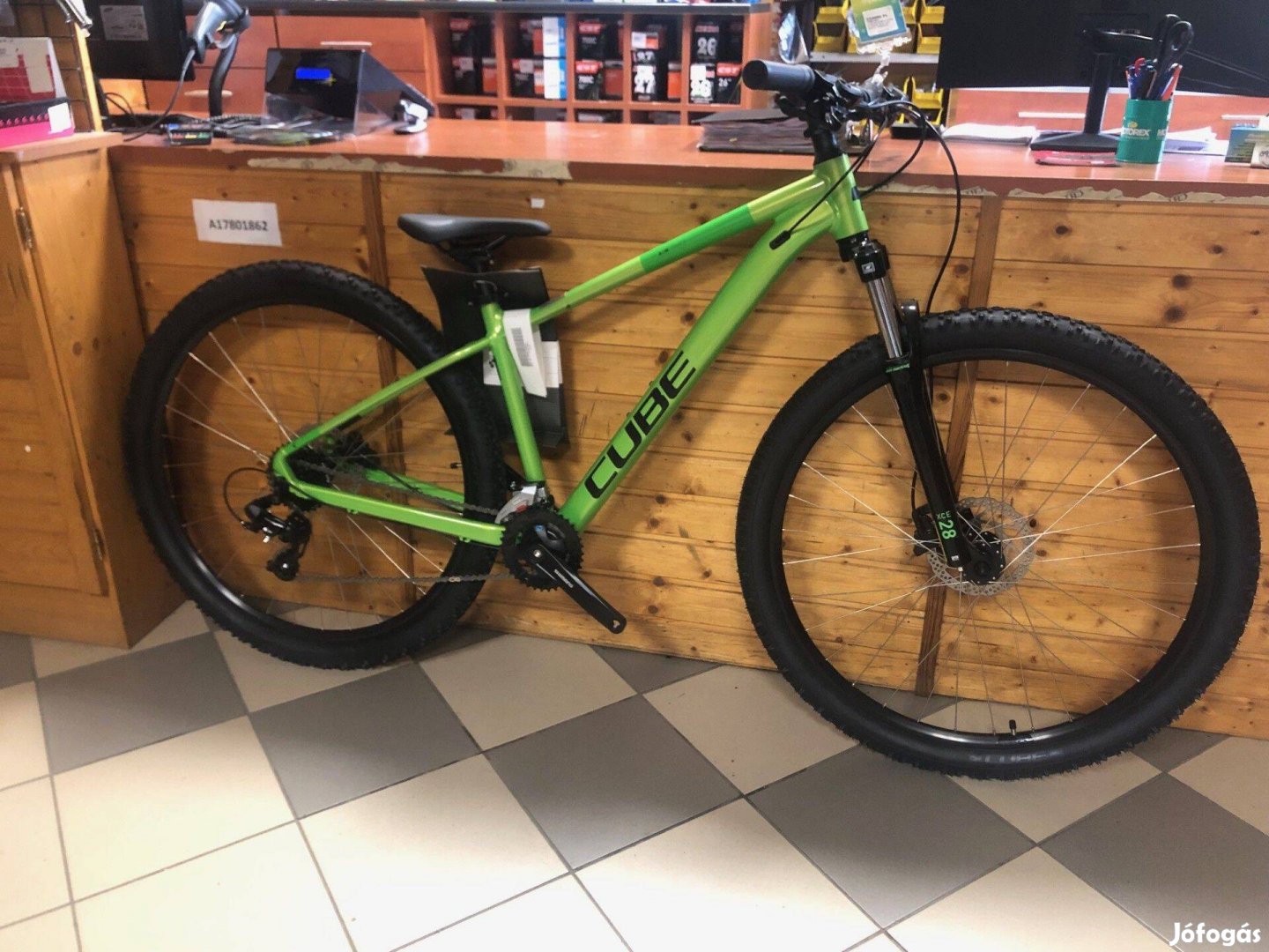 Cube AIM 29 Mistygreen 'N' Black M/18"MTB 29" Kerékpár