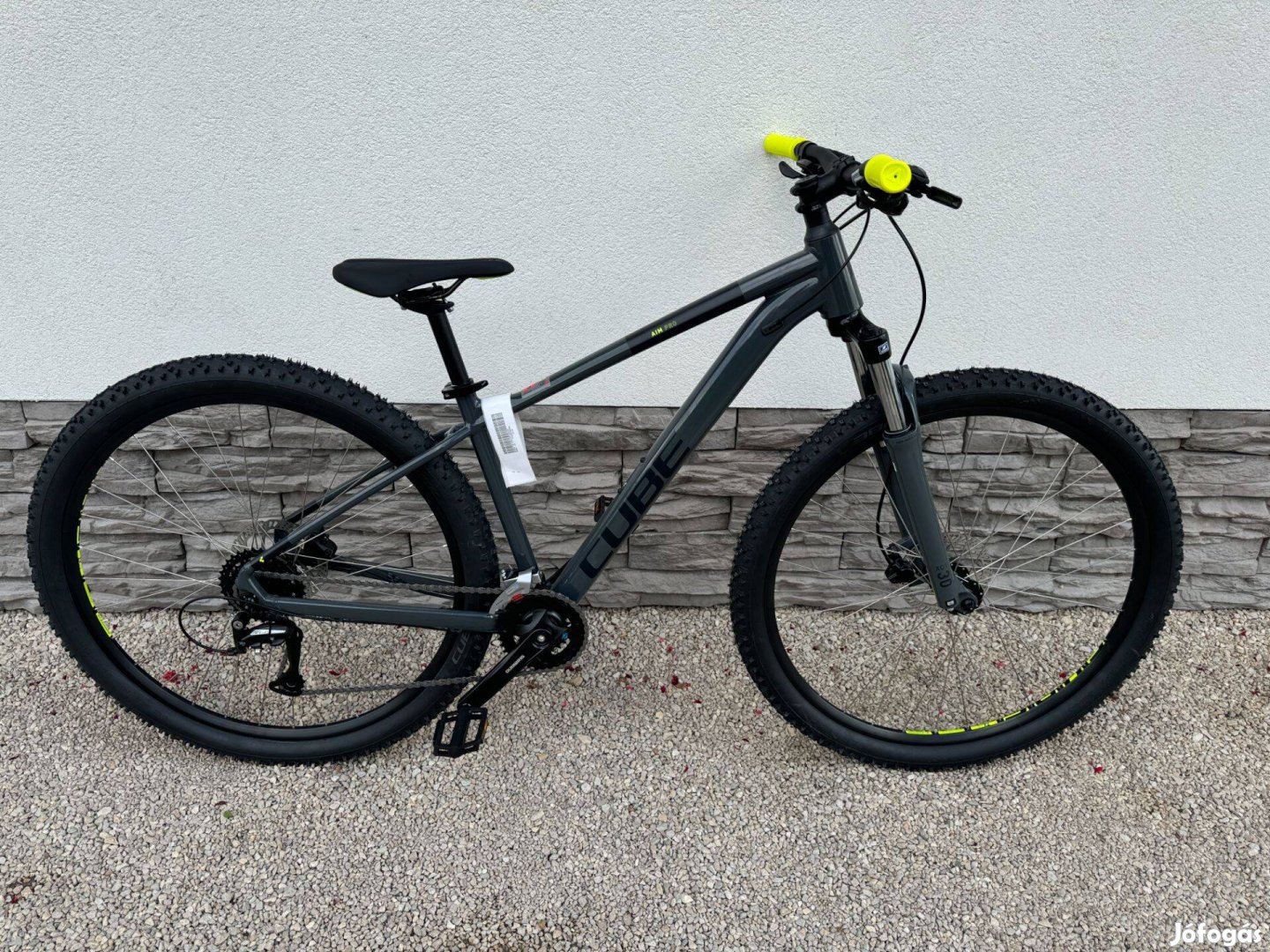 Cube Aim Pro grey'n'flashyellow 27.5 mtb új