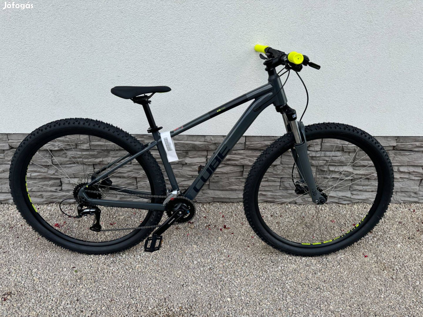 Cube Aim Pro grey'n'flashyellow 27.5 mtb új