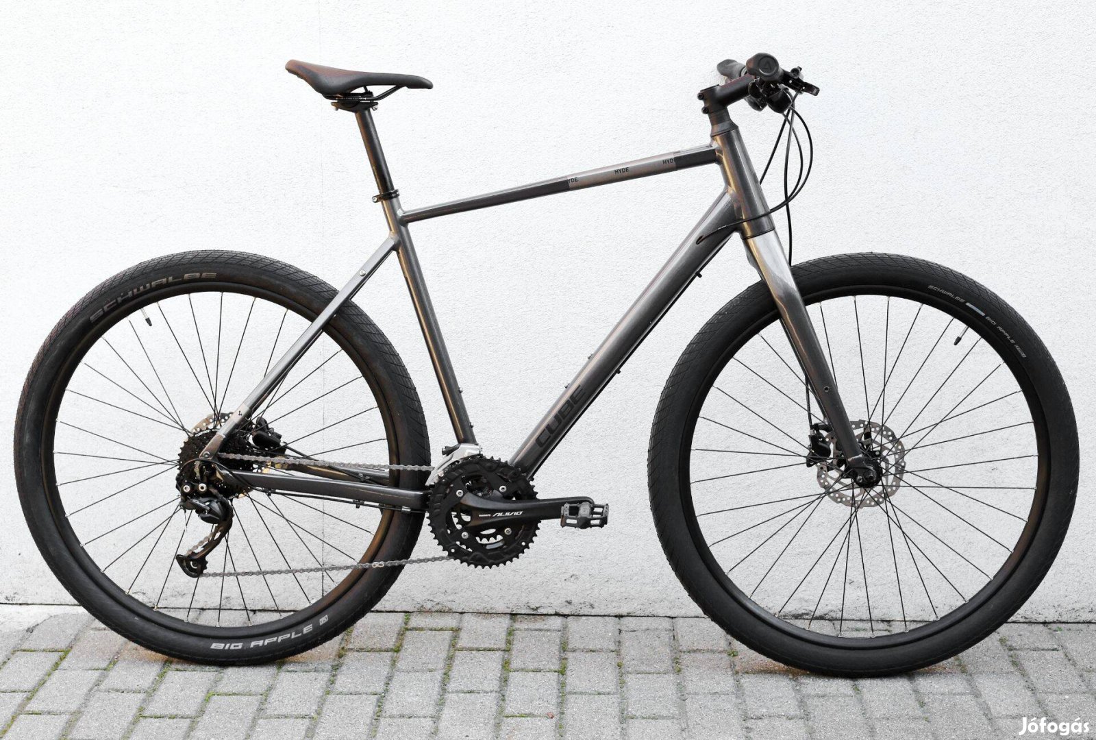 Cube Hyde 28" újszerű alu Fitness kerékpár, alu váz alu villa (L)