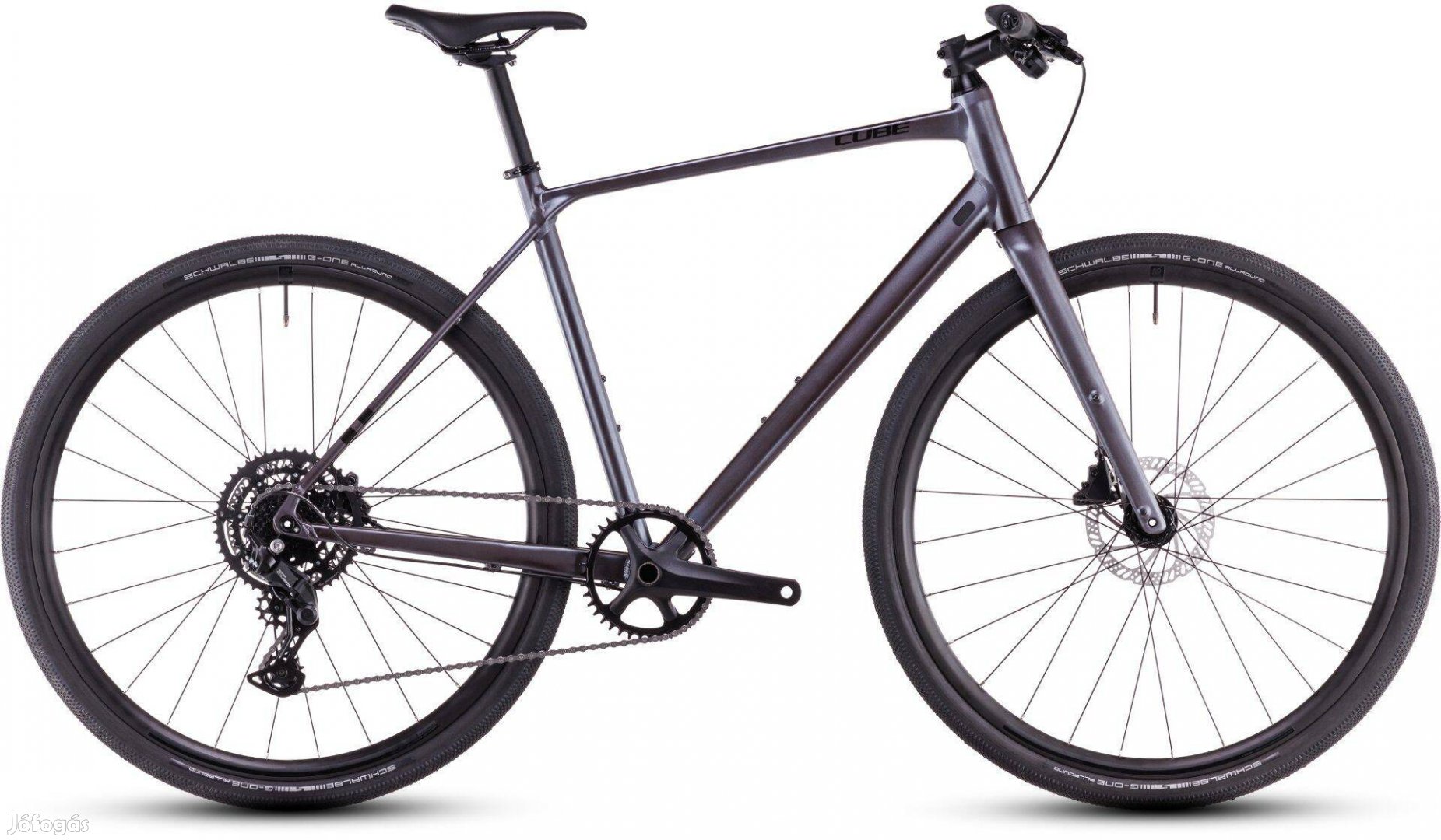 Cube Nulane ONE Mineralgrey'n'Black 28" 2025 Fitness kerékpár