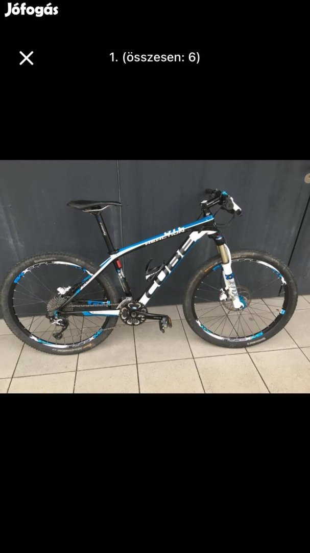 Cube Reaction GTC Carbon Team Fox Motor/Robogó Csere !