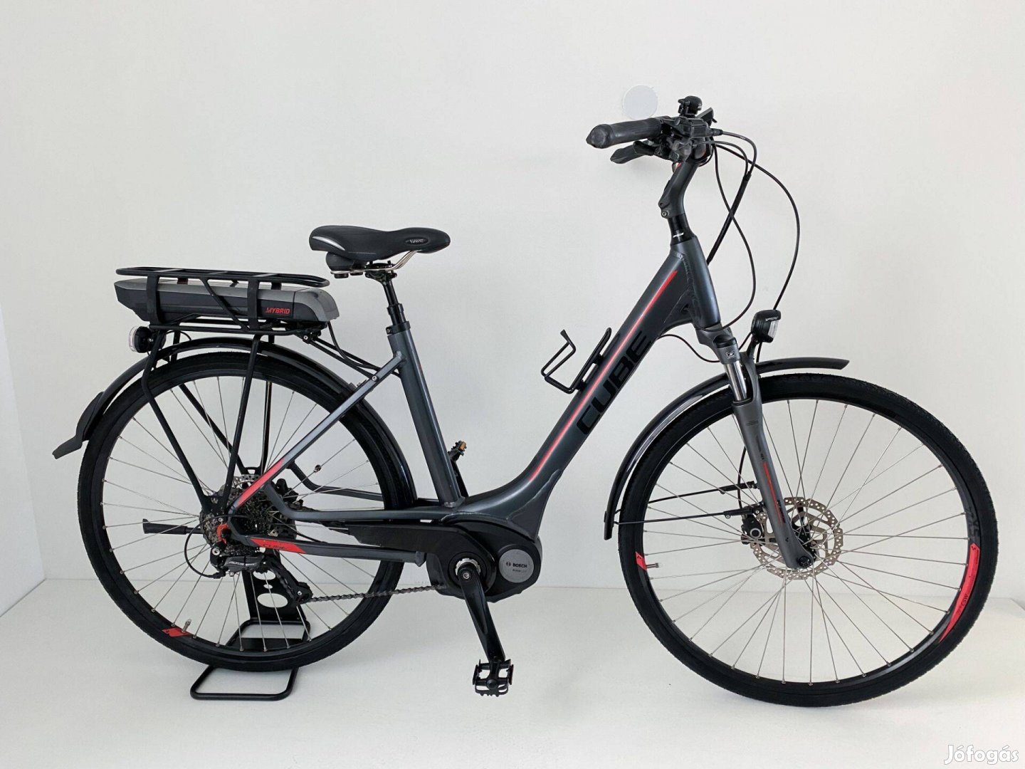 Cube Touring 28"-os Ebike 400WH, 50cm/M -105,000FT !!!