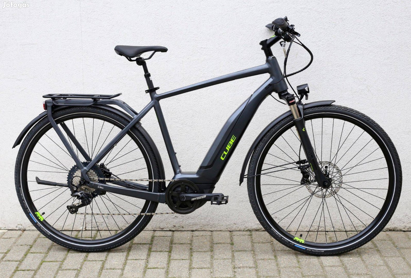 Cube Touring Hybrid EXC 500 újszerű ebike kerékpár, 0,6km (M)