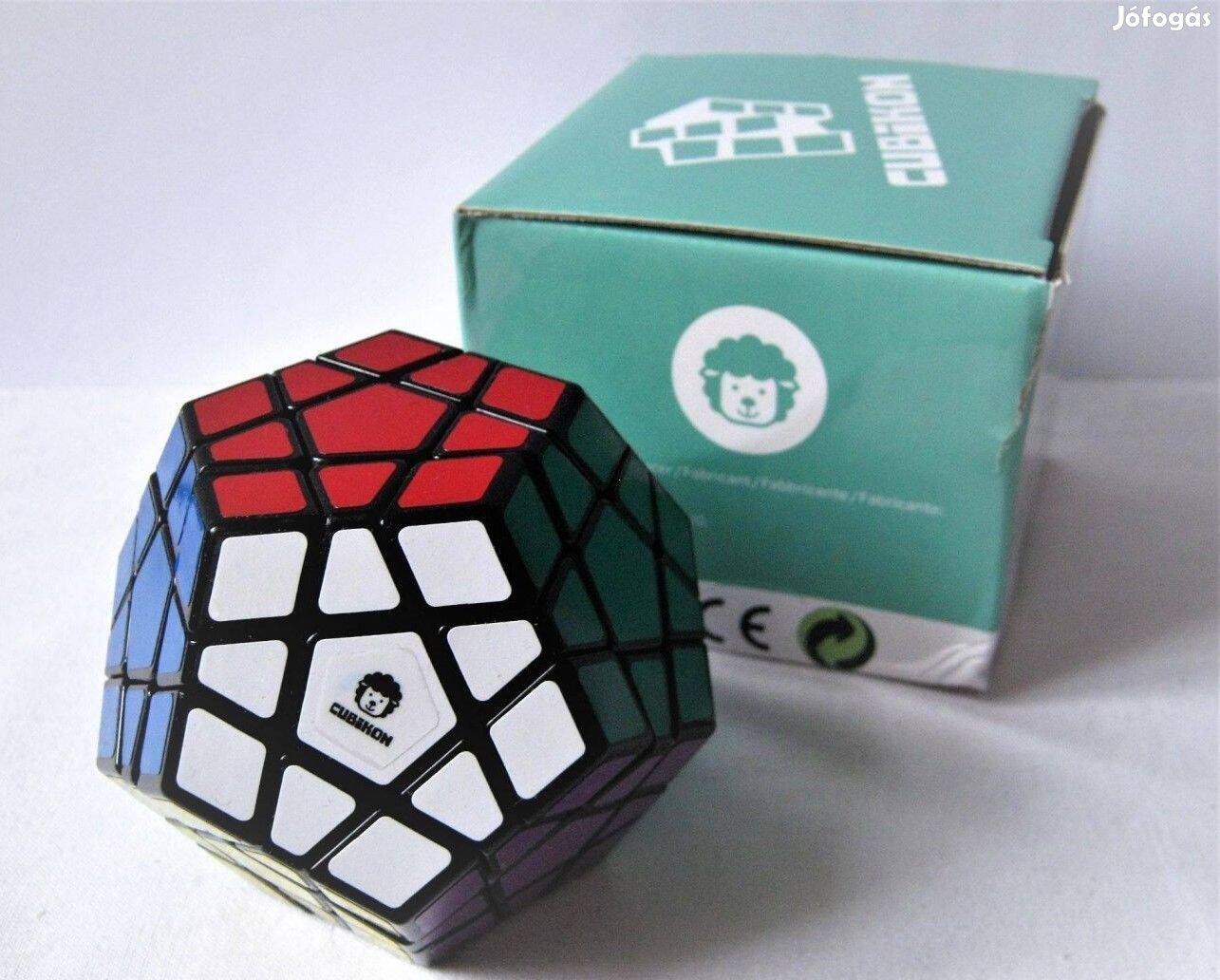 Cubikon Megaminx 12 oldalas rubik logikai játék, kocka félprofi, új!