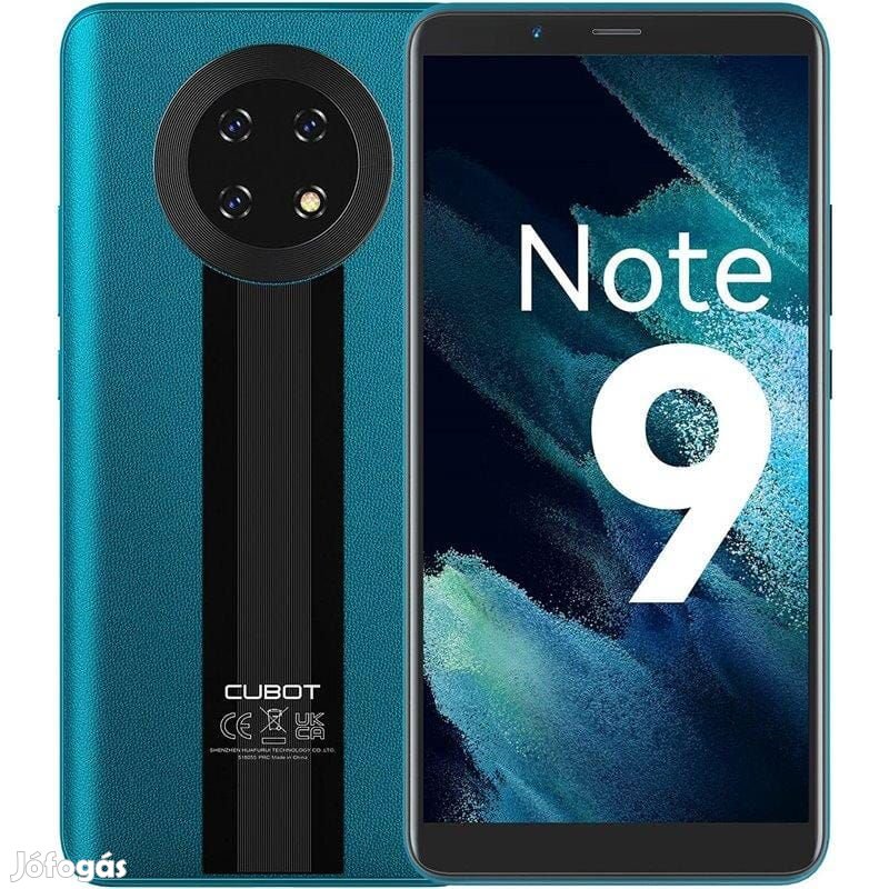 Cubot Note 9 (32GB)  - Szín: Zöld