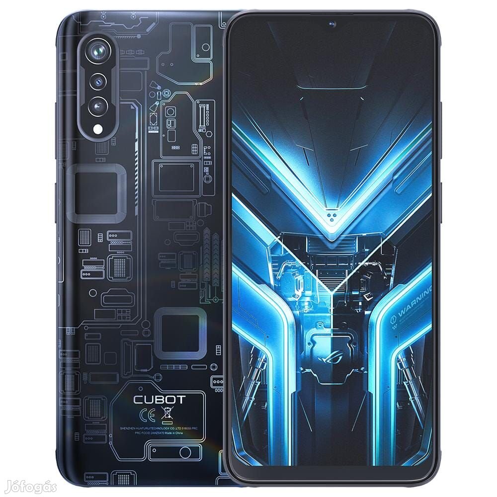 Cubot X70 (256GB)  - Szín: Fekete