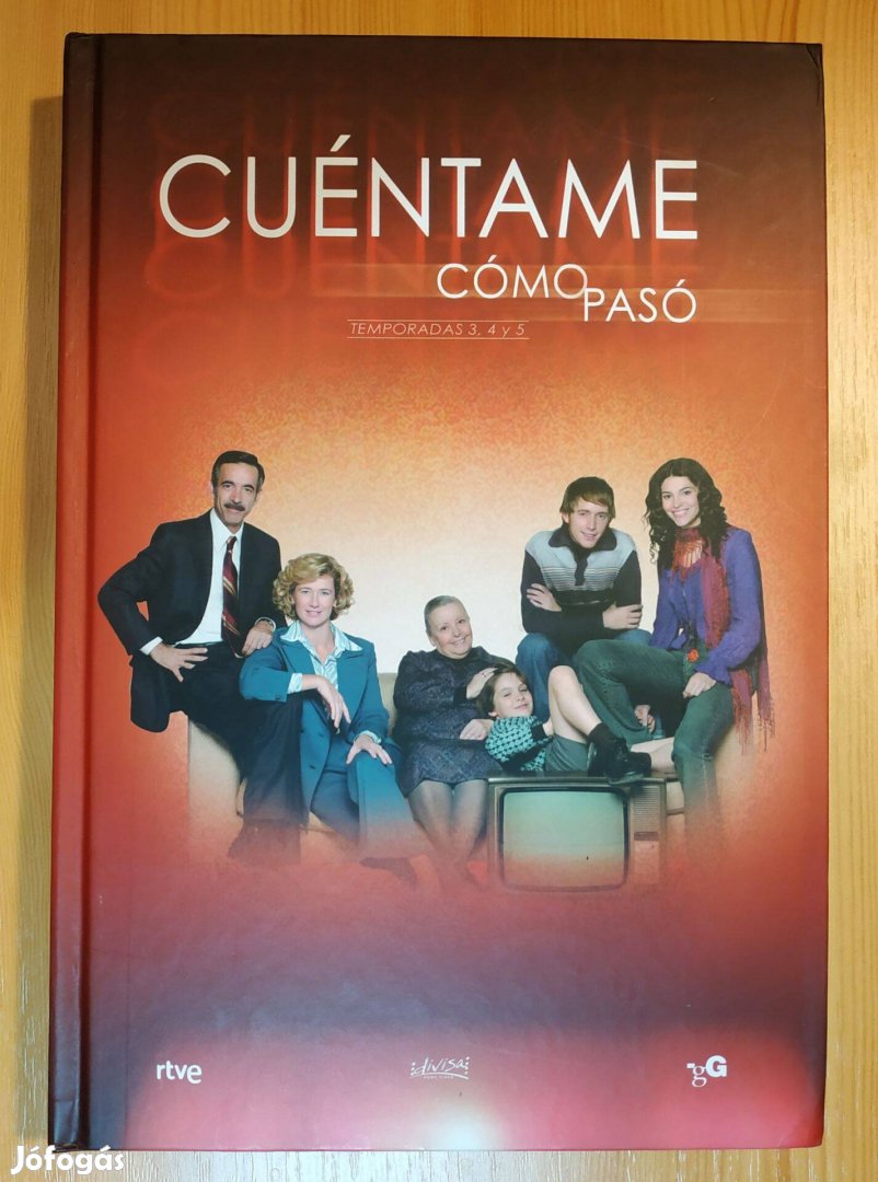 Cuéntame cómo pasó, spanyol tv-sorozat, 3-5. évad, 12 DVD albumban