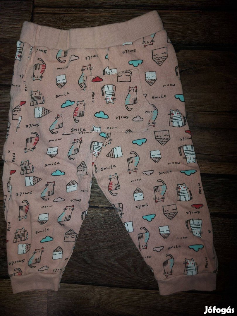 Cuki cicás melegítőnadrág, szabadidőnadrág