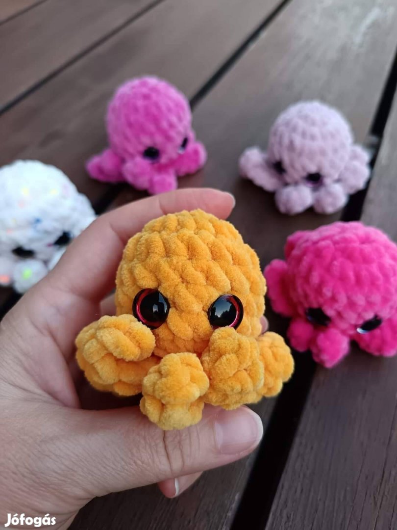 Cuki kis amigurumi polip